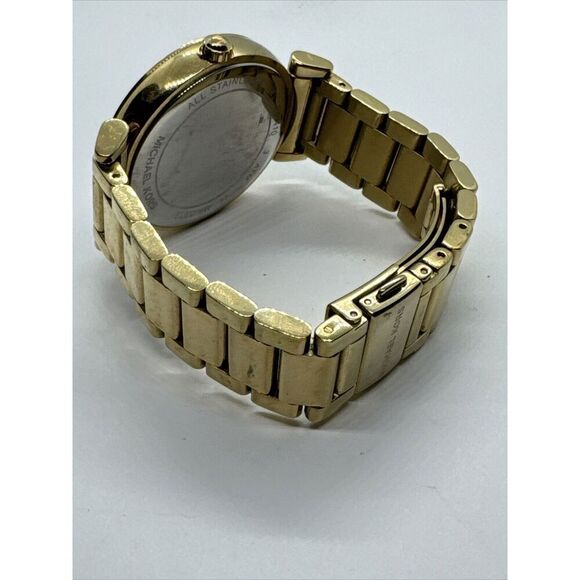 Michael Kors MK3332 Women's Gold Stainless Steel Analog Dial Quartz Watch JNA777 - Picture 8 of 11